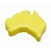 Stress Aussie Maps Yellow